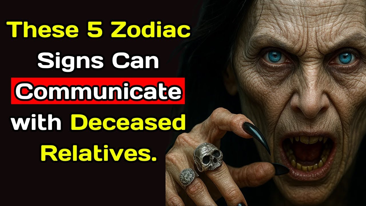 These 5 Zodiac Signs Can Communicate with Deceased Relatives.