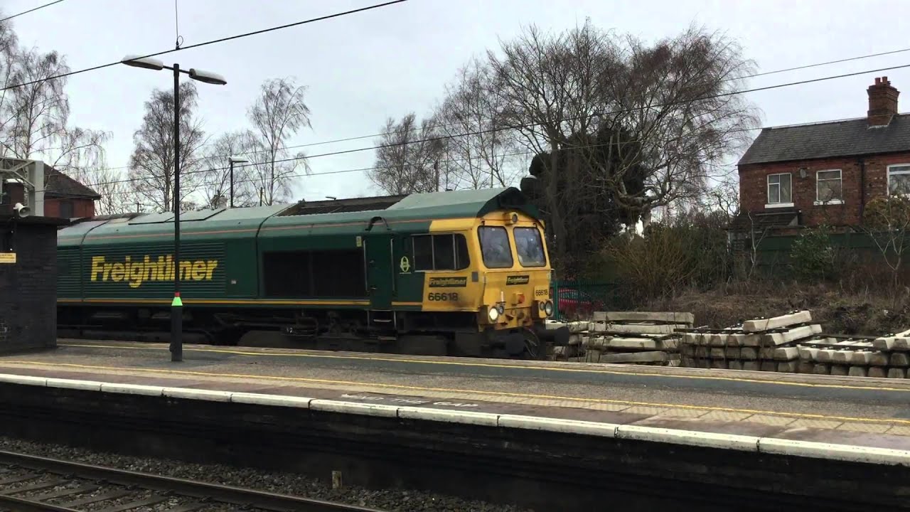 Acton Bridge - Freight Variety - 9th March 2016
