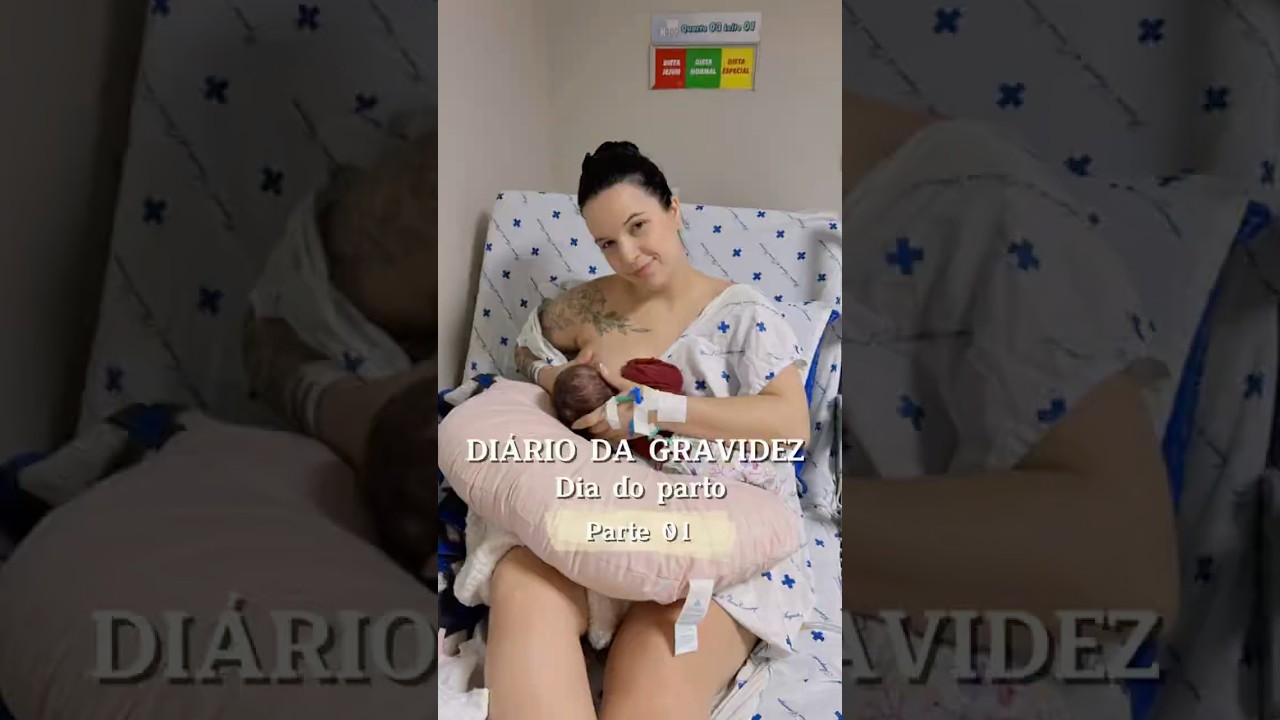 Chegou o grande dia 🩷🥹 #maternidade #mae #gravidez #maternidadereal #parto #nascimento #vlog