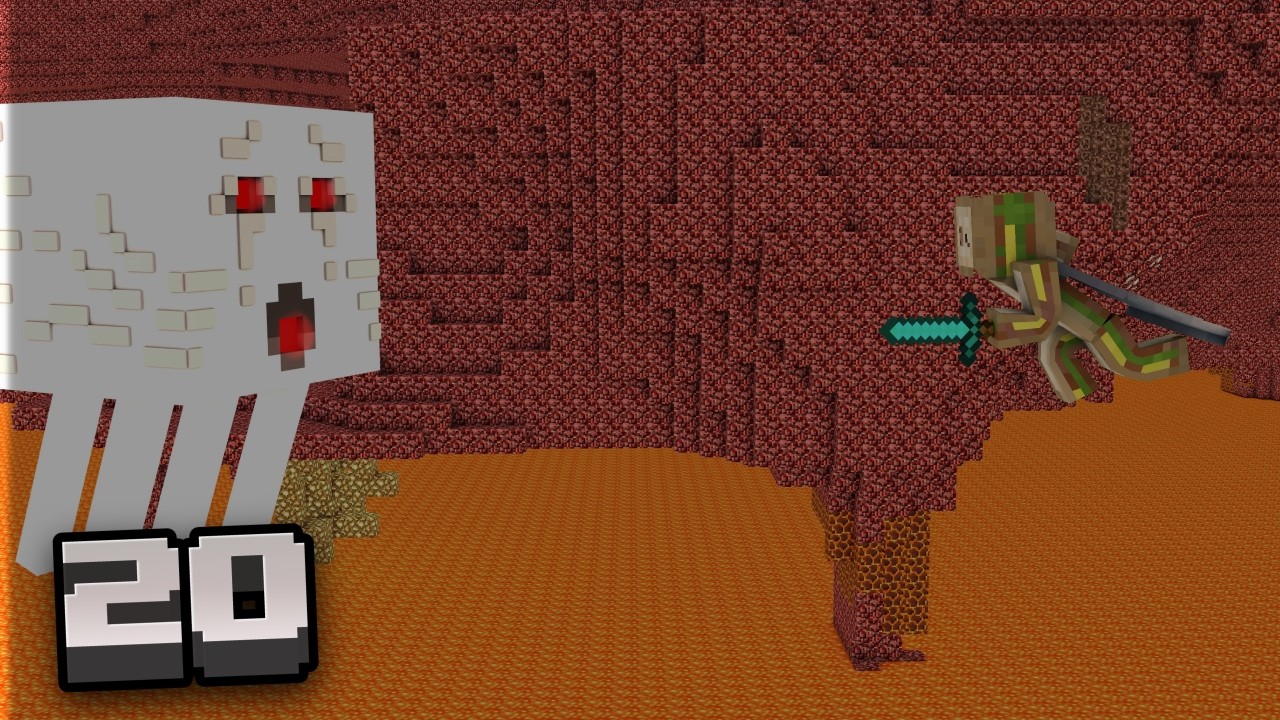 Exploration du nether Minecraft Survie #ep20