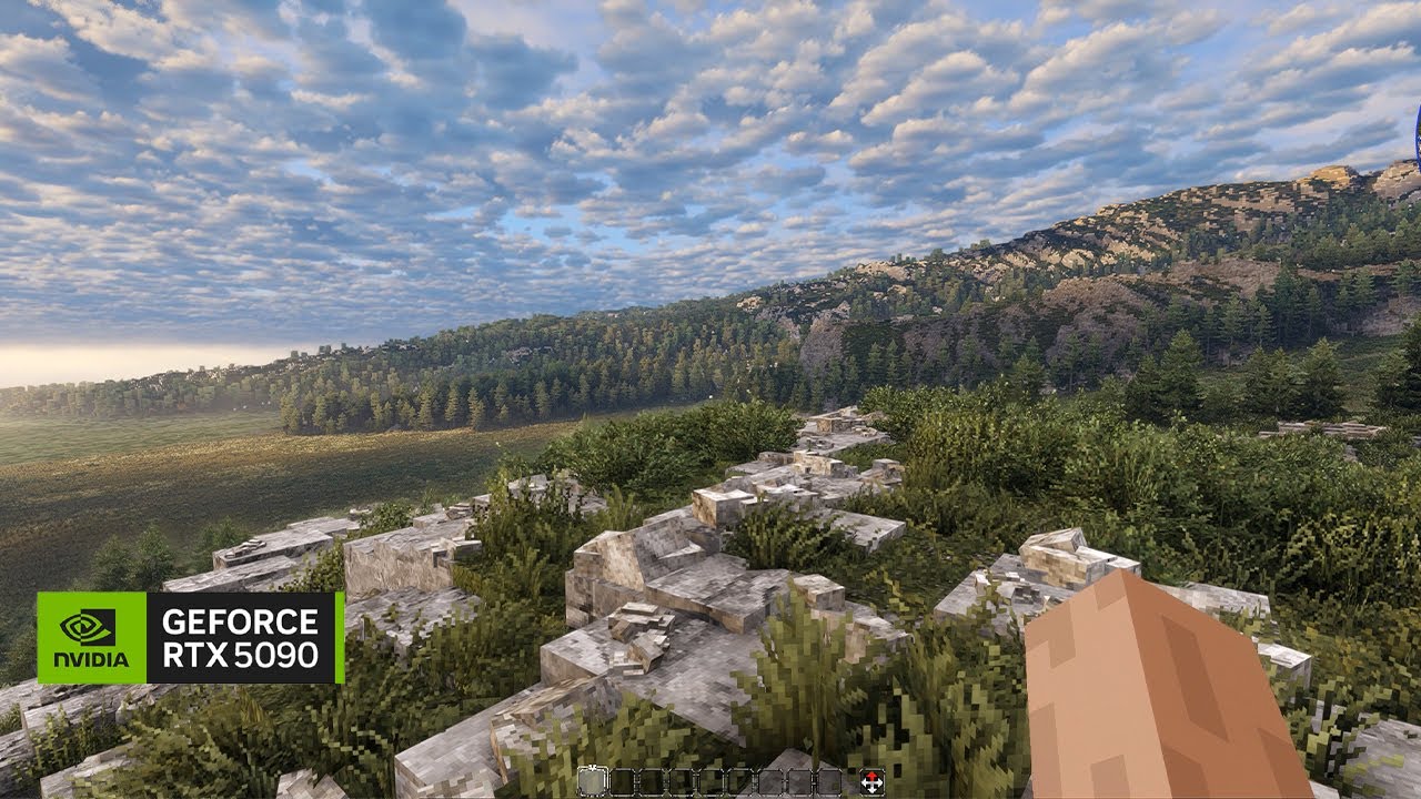 Minecraft Ultra Realistic Landscape | Steinwald | RTX 5090 | 4K