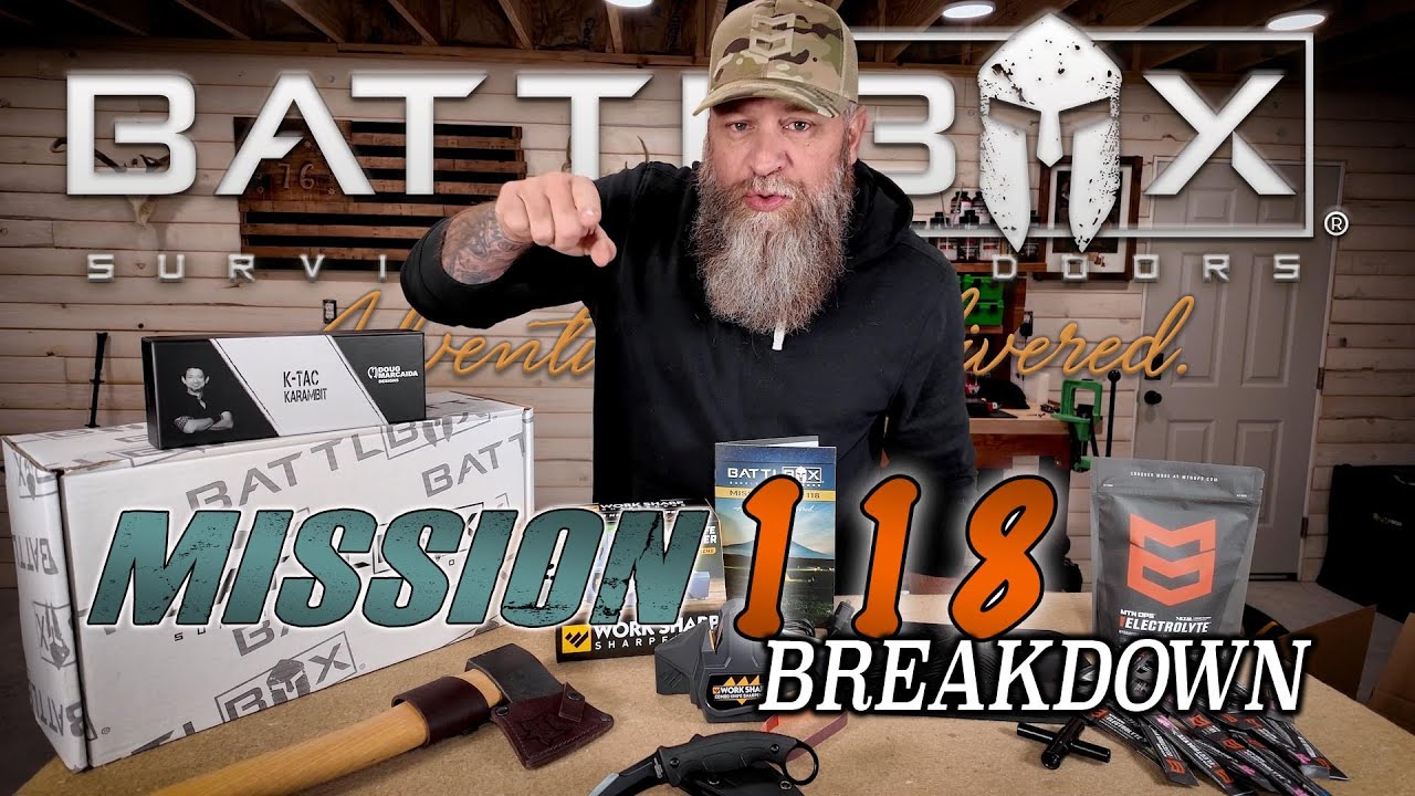 UNBOXING MISSION 118 OF BATTLBOX