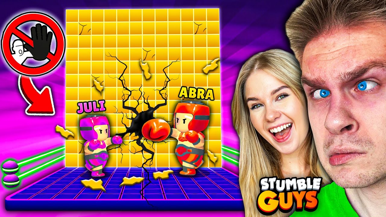 NIE DOTKNIJ *Ż&Oacute;ŁTEGO* KOLORU 🟨 (CHALLENGE) z DZIEWCZYNĄ ❌ w Stumble Guys! 😱