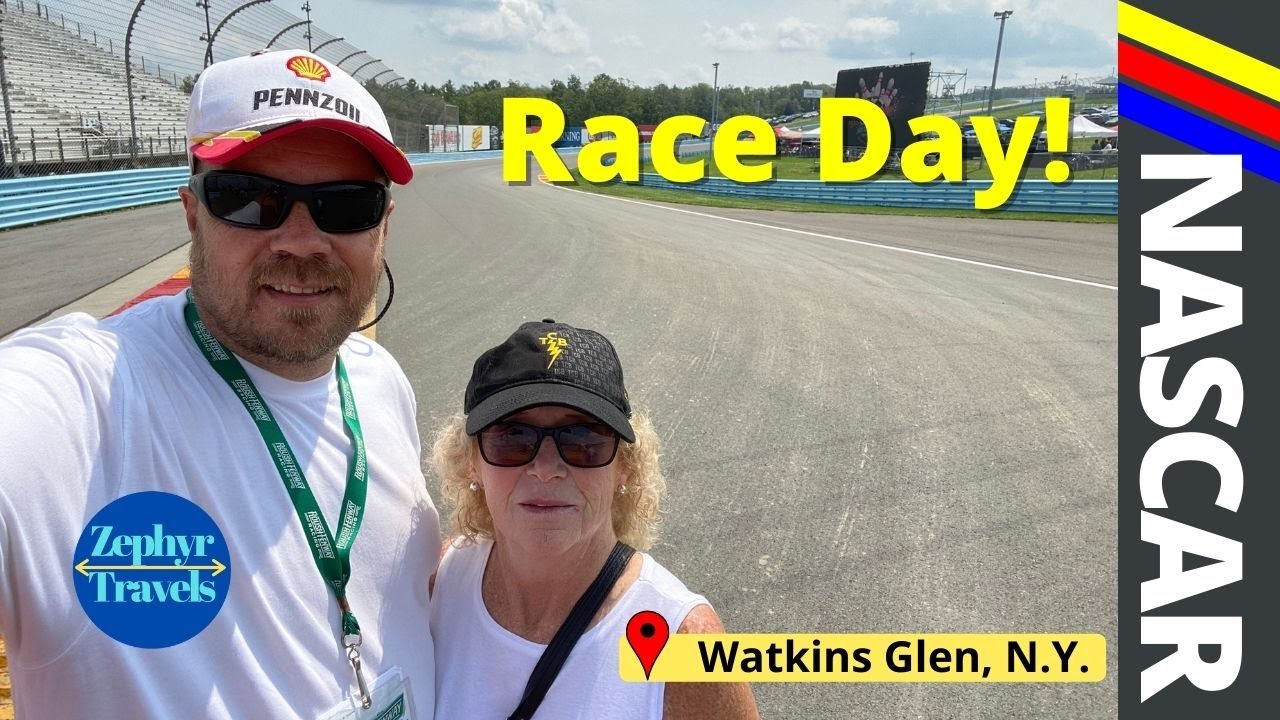 What it's Like Going to a NASCAR Race - Watkins Glen International | RV Lifestyle