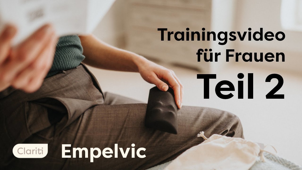 Beckenbodentraining mit Empelvic für Frauen - Trainingsvideo 2