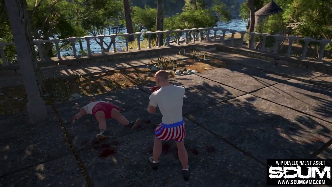 🎮 SCUM Alpha Gameplay► Unarmed Combat Mechanic (Open World Survival) 2017