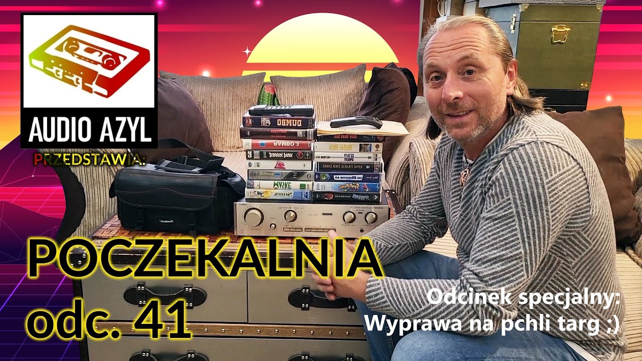 Nowa dostawa eksponatów i wyprawa na pchli targ  - Audio Azyl: Poczekalnia 41 #Vintage #audio #PRL