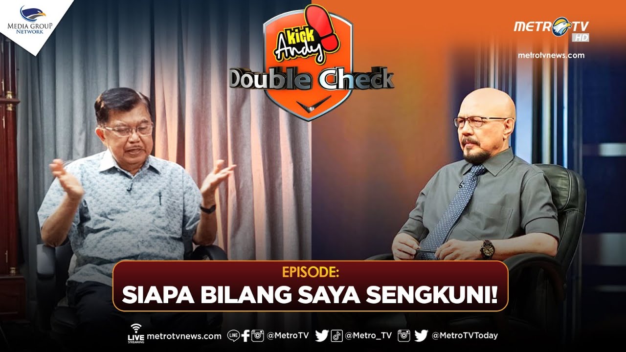 KICK ANDY DOUBLE CHECK - Siapa Bilang Saya Sengkuni! [FULL]