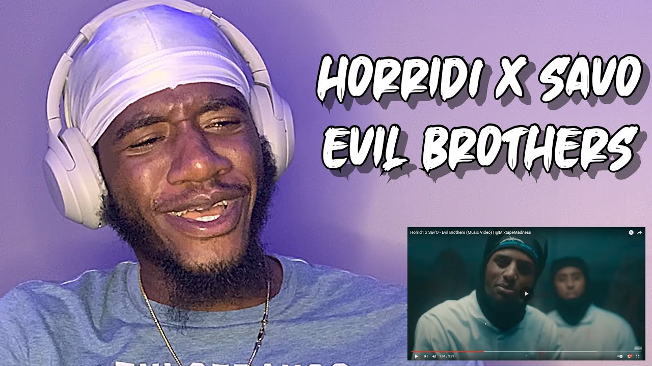 Horrid1 x Sav'O - Evil Brothers (Music Video) (AMERICAN REACTION)