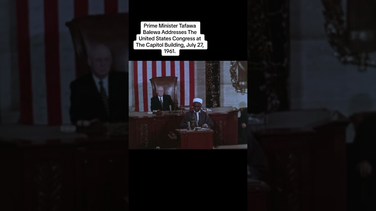 Watch The Moment Prime Minister Tafawa Balewa&rsquo;s Iconic Address: A Vision for Nigeria&rsquo;s Future