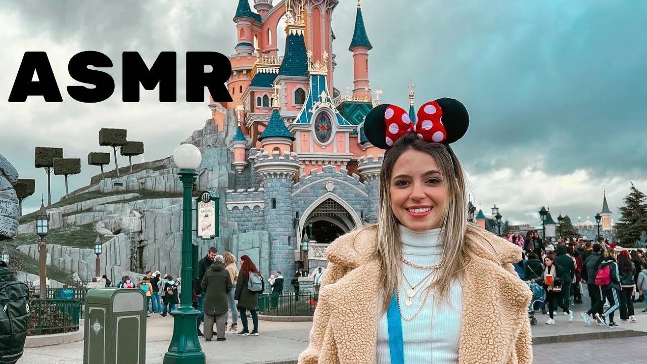 ASMR VLOG MINHA PRIMEIRA VEZ NA DISNEY