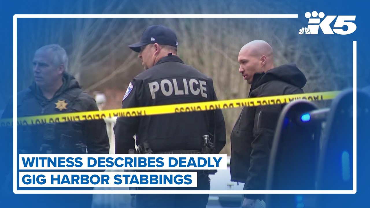 Witness describes Gig Harbor stabbings that left 4 people dead