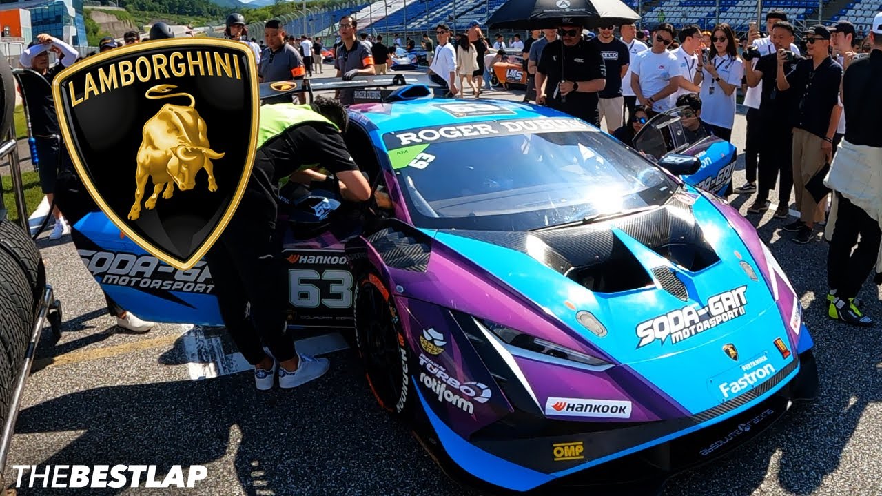 동네에 운전 잘하는 형이 람보르기니 레이스에 출전했습니다!! 슈퍼 트로페오 lamborghini super trofeo asia 2023