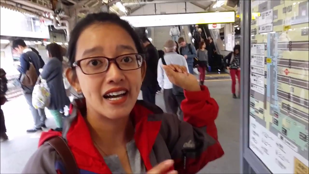 Cara Naik Kereta di jepang, cara melihat jadwal dan membaca petunjuk di stasiun #Vlog 17