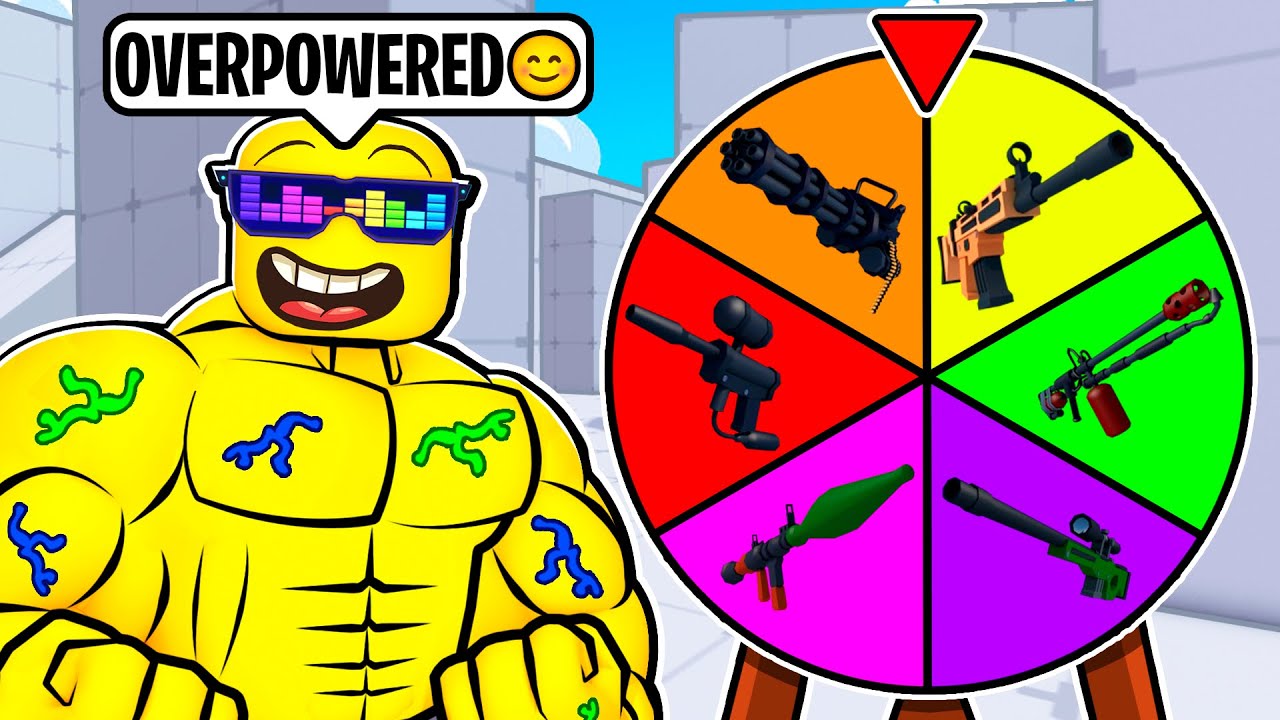ROBLOX RIVALS Spinning a WHEEL Of WEAPONS