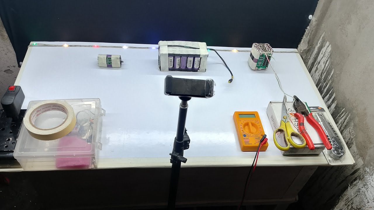 How to make 12v drill machine 12v lithium ion battery pack bananaparcel aaya Gaya 📦🤑 Flipkart se