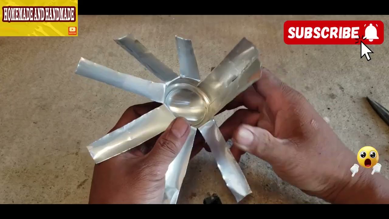 How to make Fan from Can 