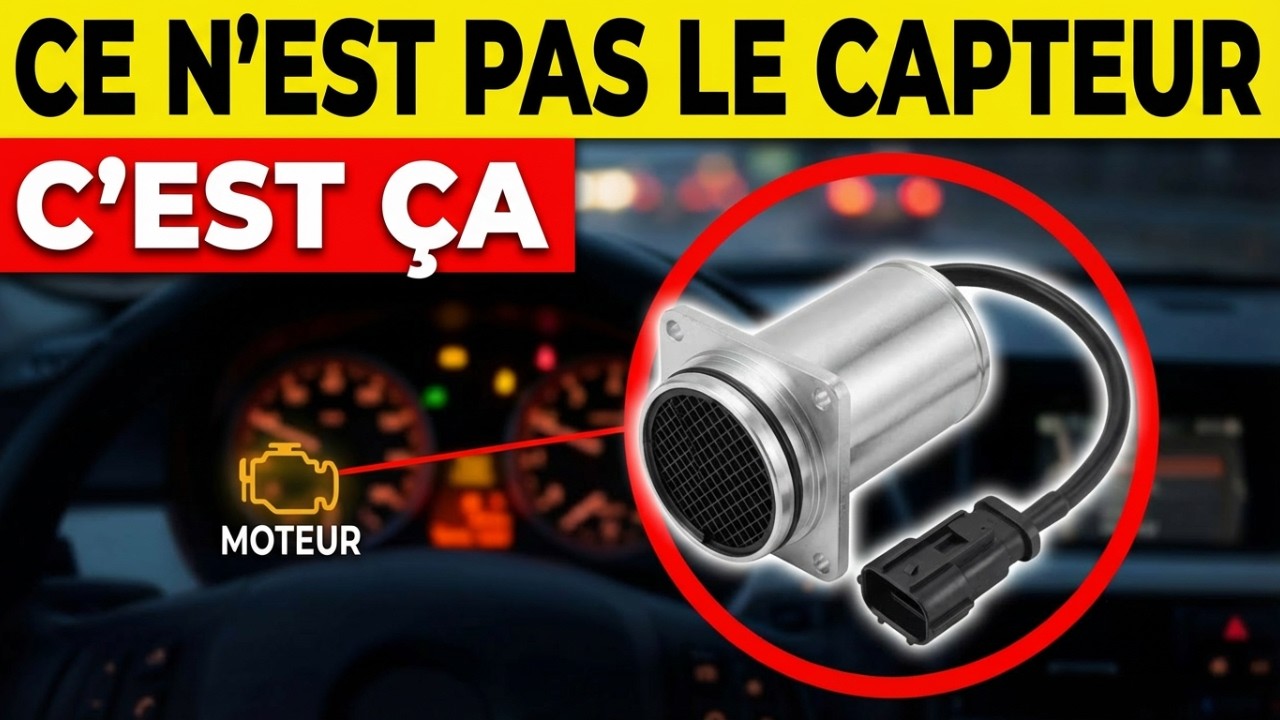 Le capteur qui allume le voyant moteur SANS être défectueux