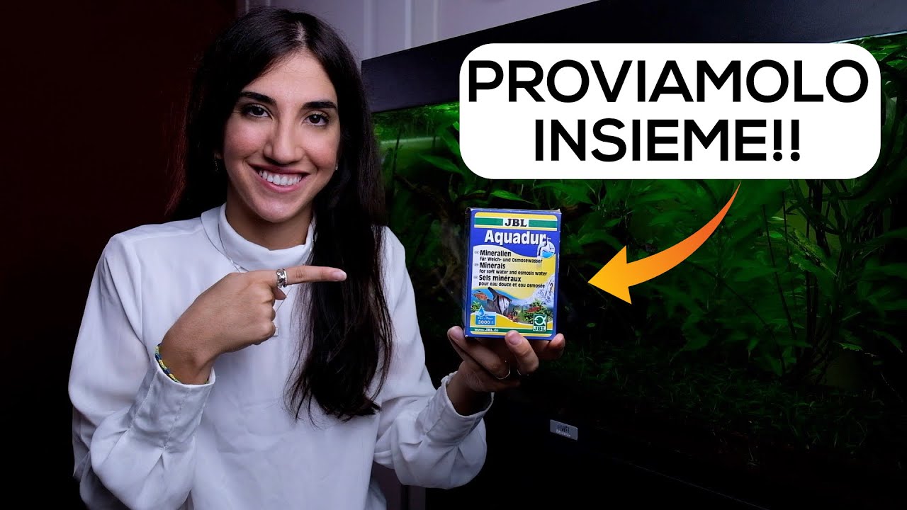 L'acqua di RUBINETTO in acquario! Provo l'alternativa OSMOSI più sali (JBL Aquadur)