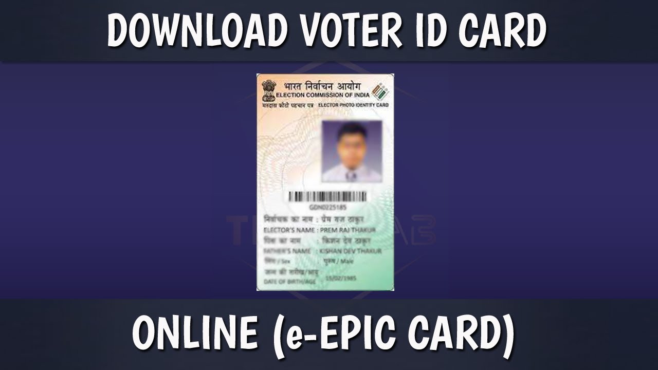 Download Voter ID Card Online (e-Epic Card) | NVSP