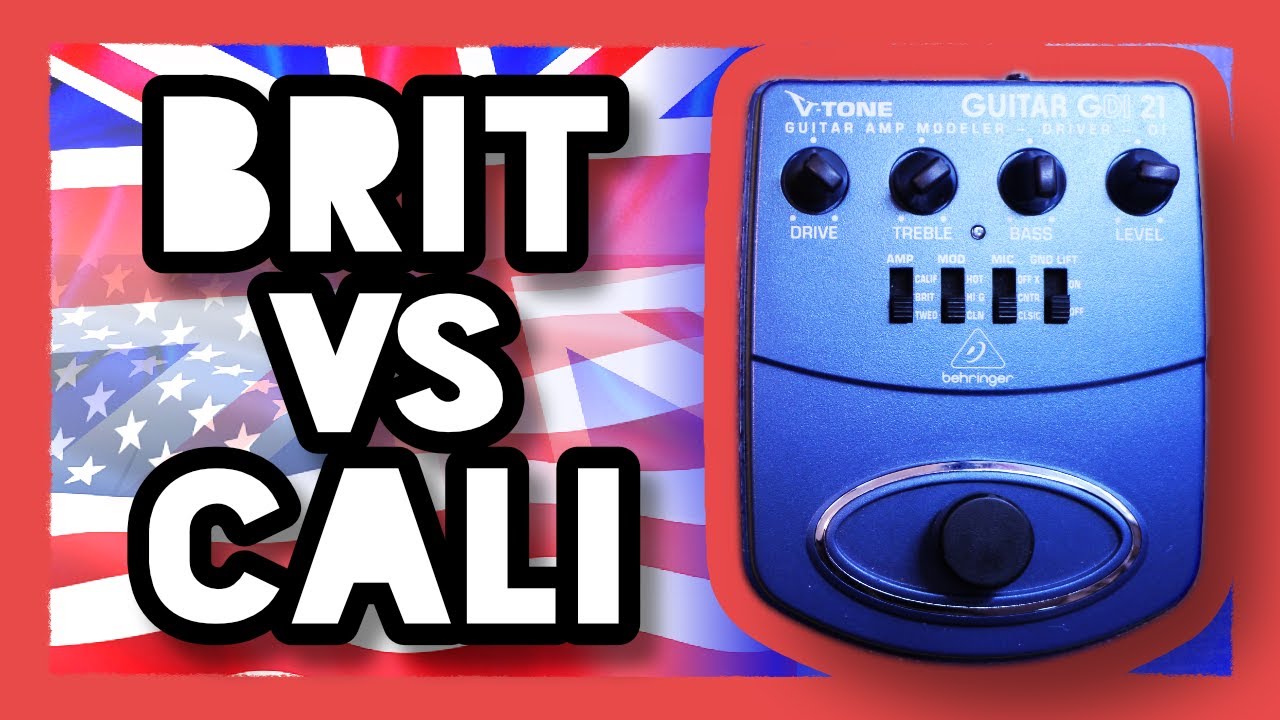 Behringer GDI-21 - Brit and Cali Tones  - No Talk, All Tone