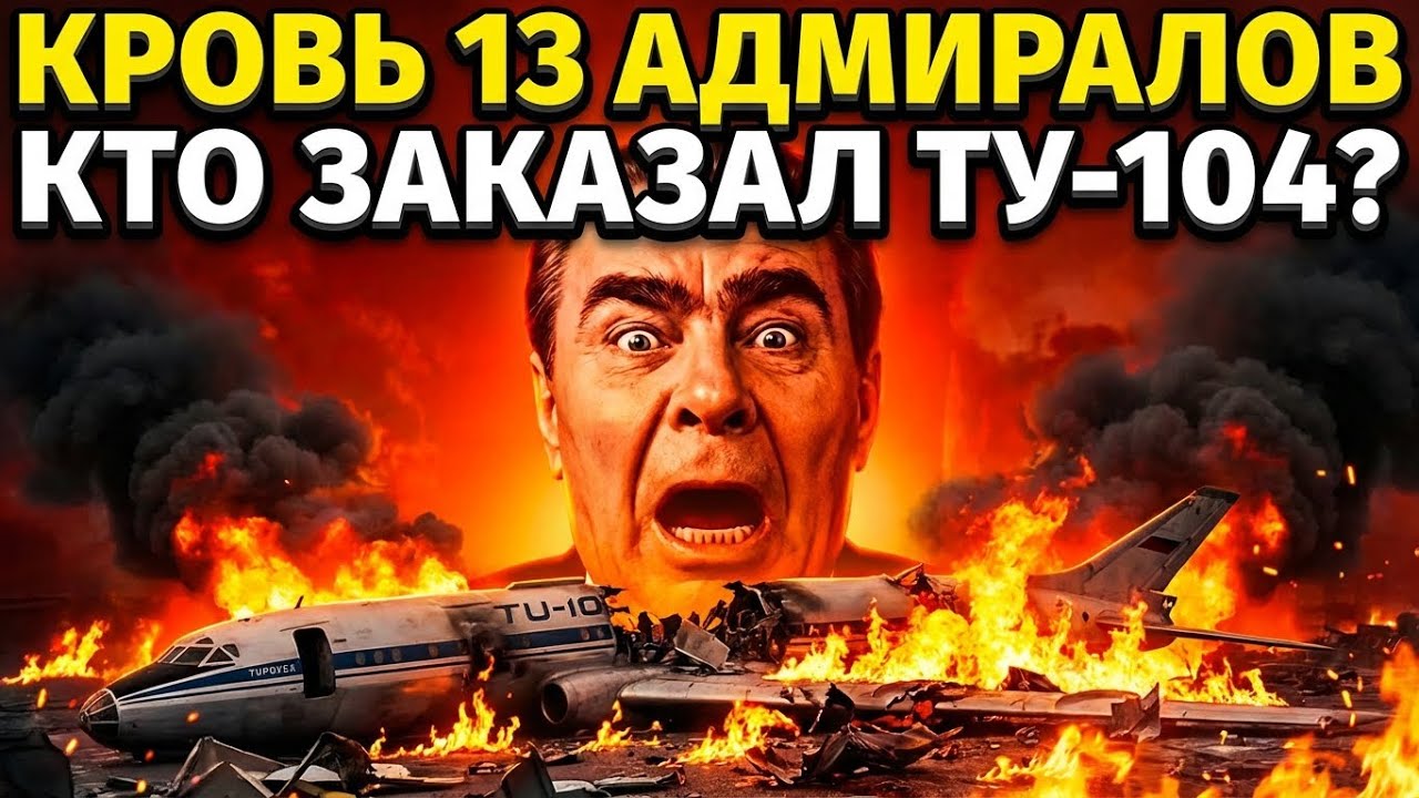 КТО ПОХОРОНИЛ 13 АДМИРАЛОВ? Чёрный Рейс ТУ-104! Главная тайна СССР!