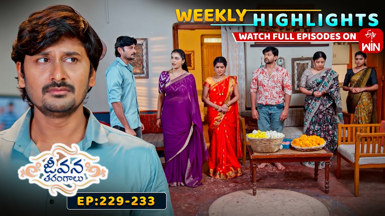Jeevana Tarangaalu Weekly Highlights:21st Feb - 27th February 2026 | Watch Full Episodes on ETV Win