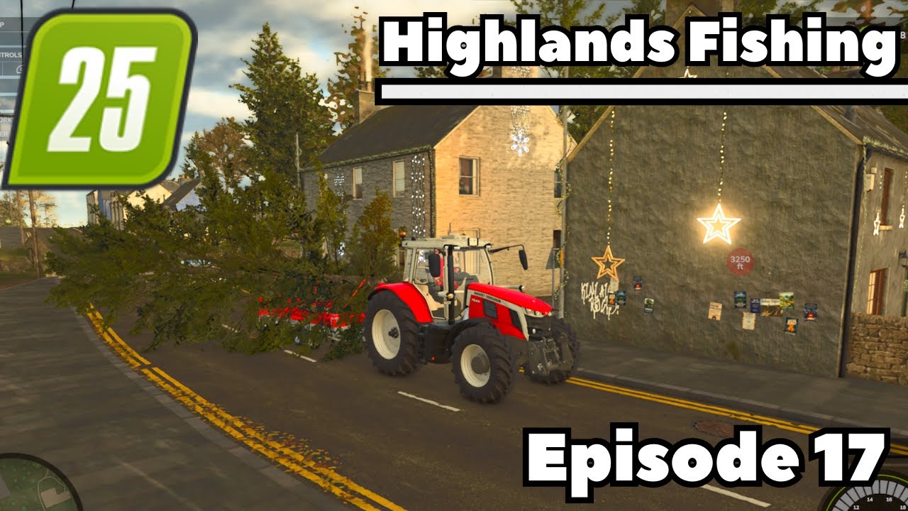 SANTA'S FARMING CHALLENGE! | Kinlaig - Farming Simulator 25 | Episode 17