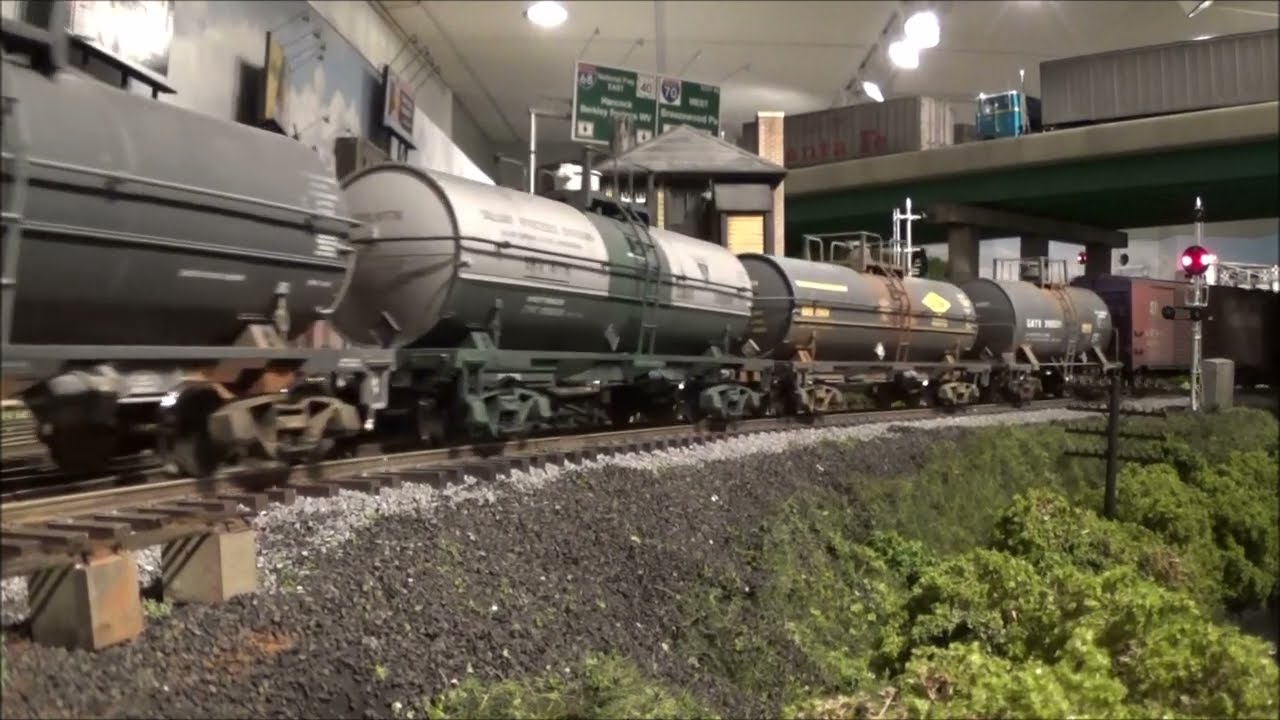 Afternoon Action at WB O Scale 2 Rail