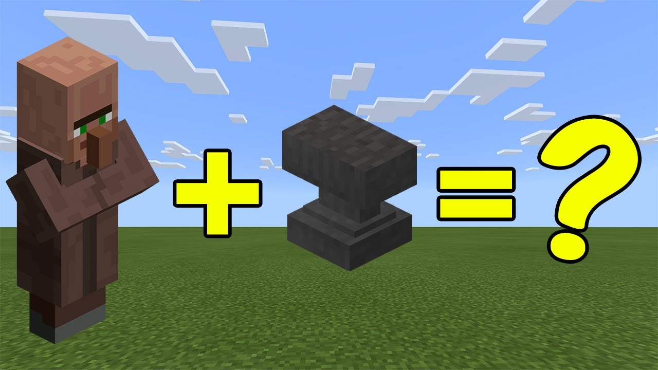 I Combined a Villager and an Anvil in Minecraft - Here's WHAT Happened...