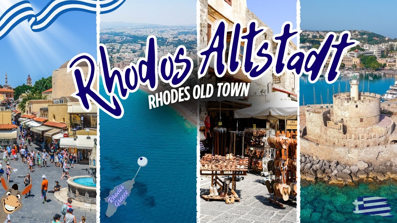 Rhodos Stadt | Altstadt | Old Town | Rhodes | Greece | 2025 | DJI | Vlog | Sightseeing | Tour | 4K