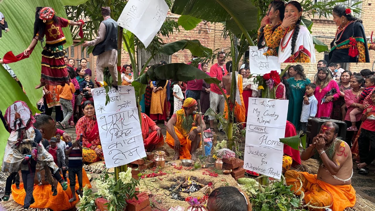 Thecho Gaijatra Mataya मतया Jatra 2081 