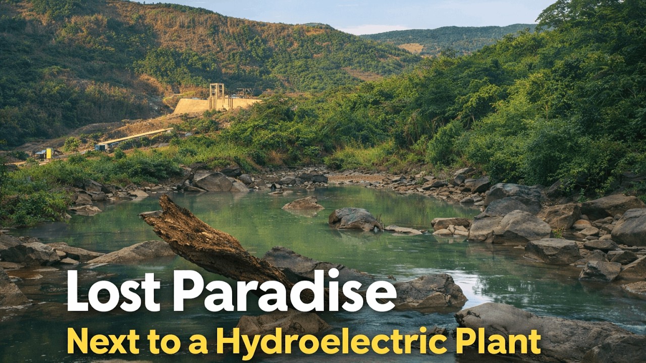 Lost but Found Paradise Next to a Hydroelectric Power Plant