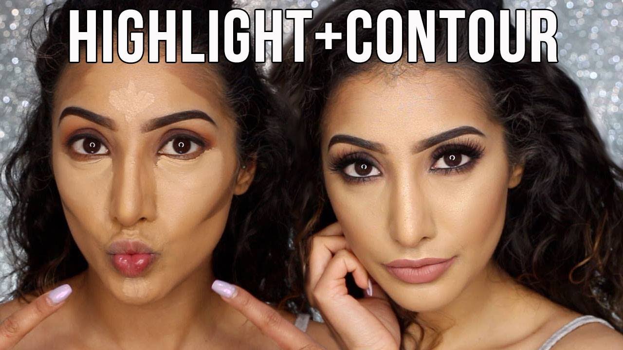 How To Highlight + Contour - Cream+Powder - Warm Skin