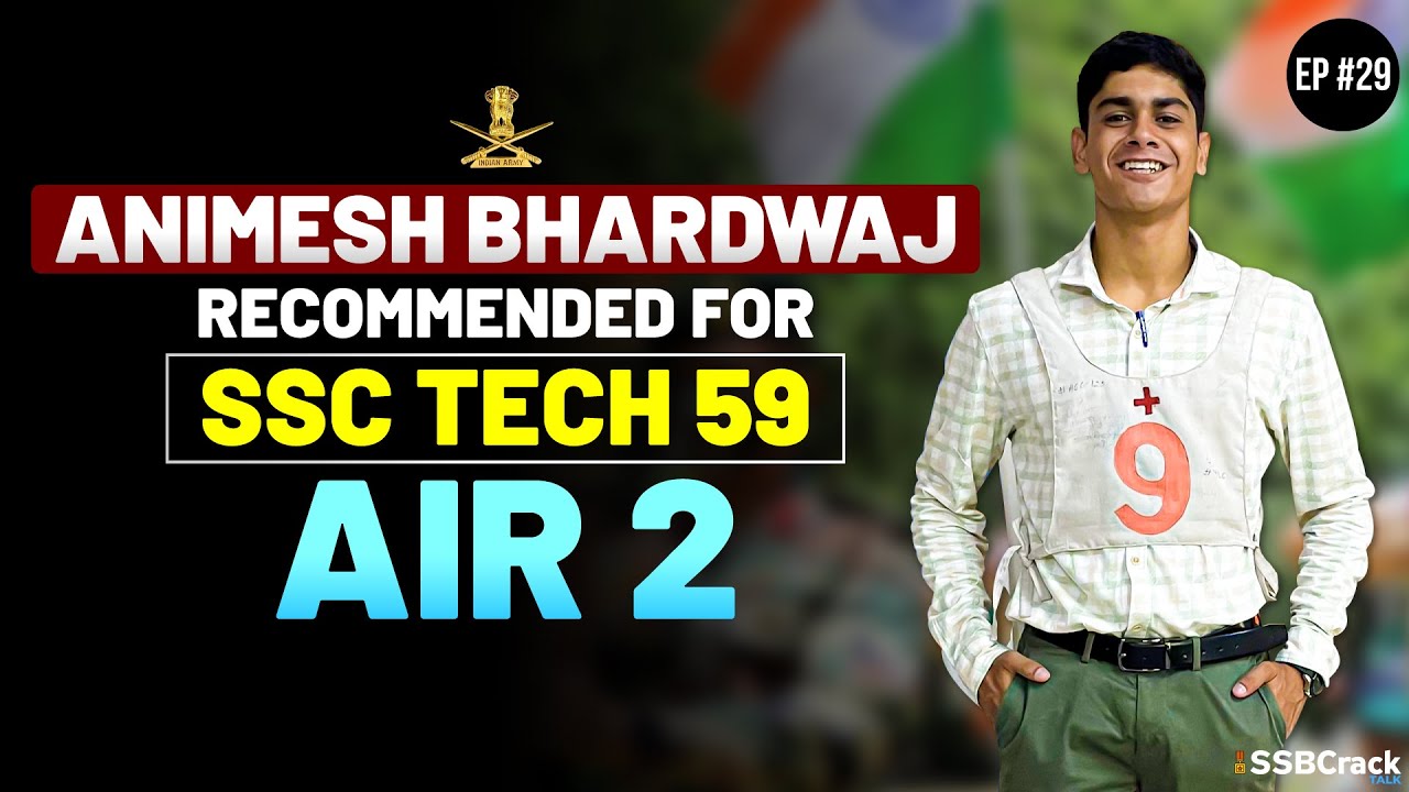 Animesh Bhardwaj SSC Tech 59 Electrical Electronics | OTA AIR-2 | SSBCrack Talks #29