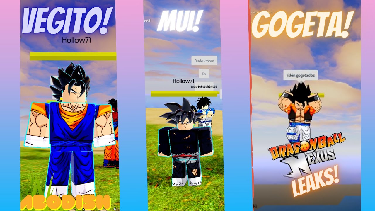Form and Character LEAKS! II Dragon Ball Nexus