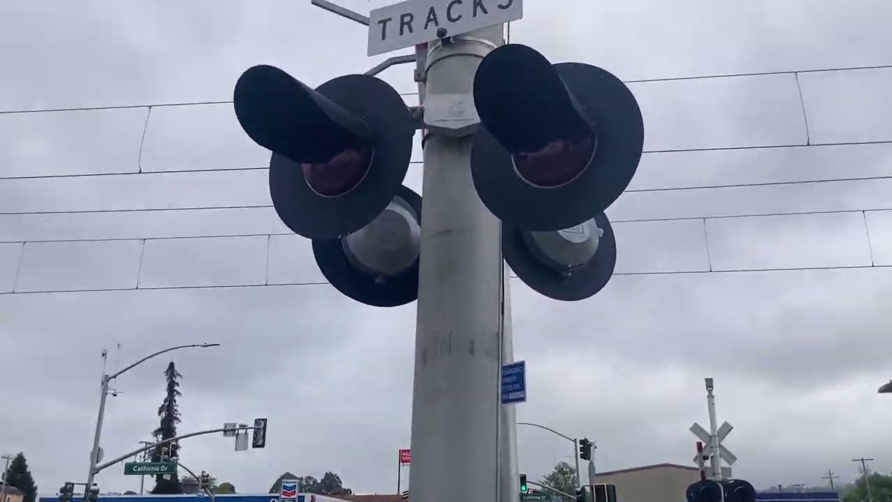 Railroad Crossing Tour | Broadway, Burlingame CA🇺🇸