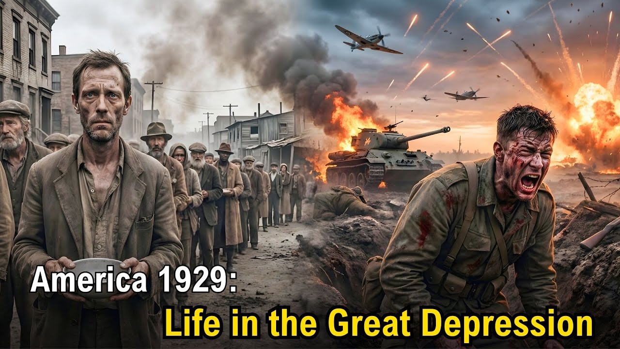 The Great Depression Explained: How the 1929 Crash Shattered Lives and Led to World War II