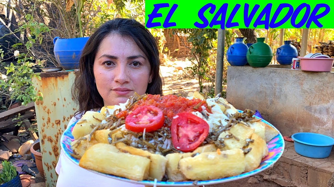 Yuca frita salvadorena