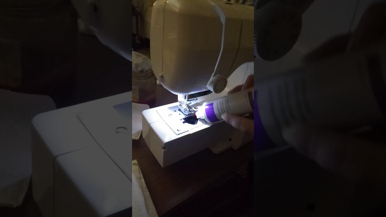 Oiling a Brother LX-3817 Sewing Machine