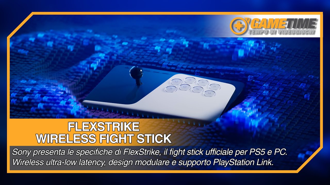 FlexStrike Wireless Fight Stick - Trailer specifiche tecniche PS5 & PC [ENG]