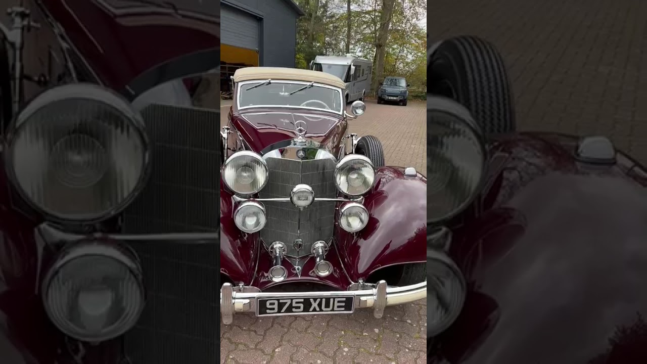 Walk Around #automobile #lifeisbutadream #vintage #mercedes 540k