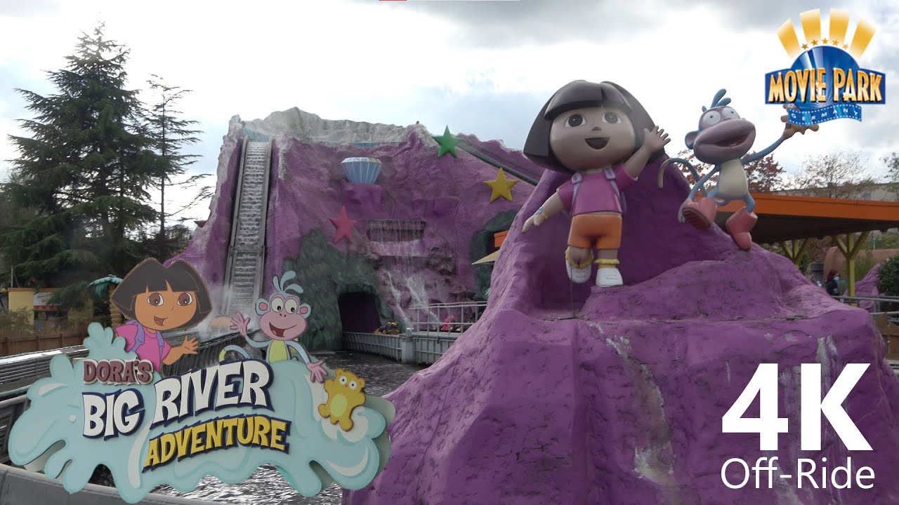 Dora's Big River Adventure - 4K UHD Offride - Movie Park Germany Preston & Barbieri - Cinematic