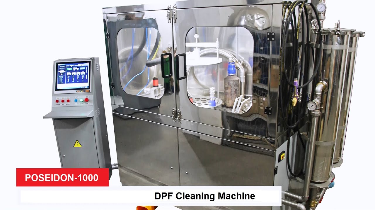 DPF Cleaning Machine POSEIDON-1000 - VTM GROUP