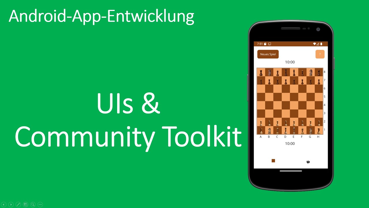 Aufbau Benutzeroberflächen (UIs) & Installation des unverzichtbaren Community Toolkit | Kurs 3.1