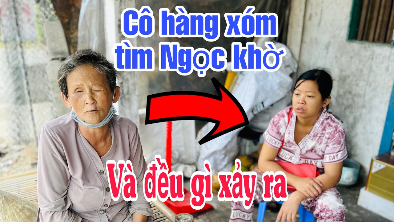 Cười xỉu cô hàng xóm ở chùa qua gặp ngon khờ,cái kết không ngờ#ngockho 