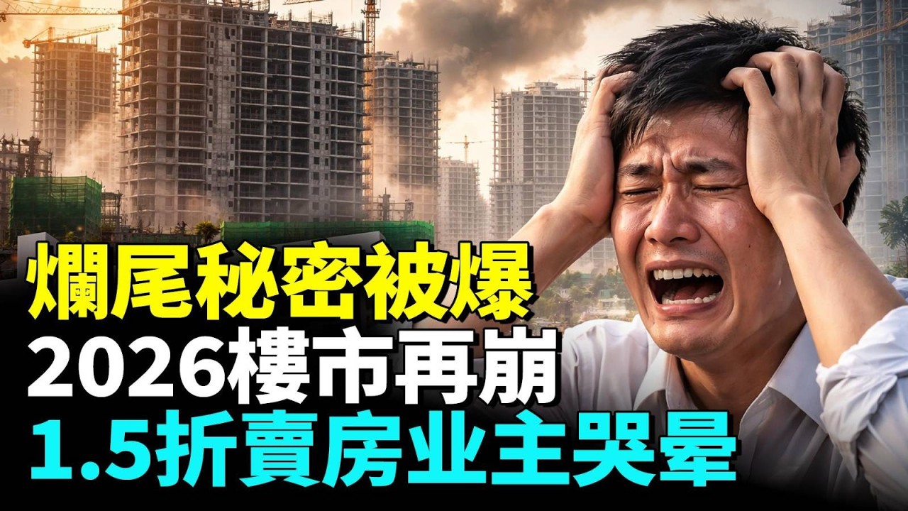中國空置房超1.3億！底層花光積蓄買爛尾？行内人揭真相；152萬暴跌到28萬，業主哭暈在廁所！#看大陸