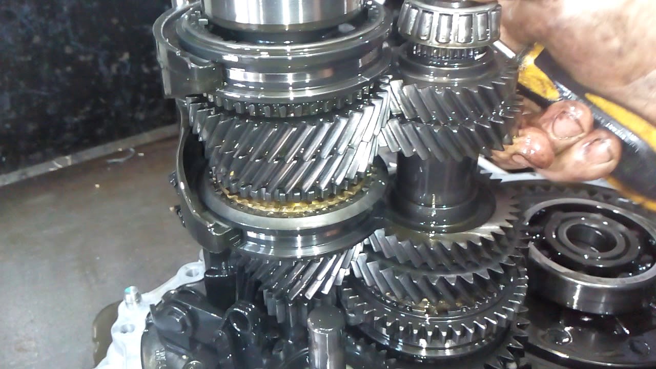 GEELY, desmontando e analisando o cambio Ec7.