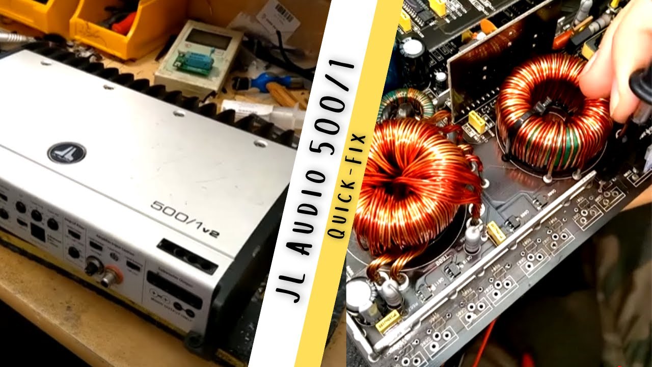 Full Rebuild of a JL Audio 500/1 - Most Sold Amplifier