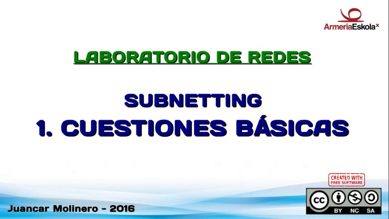 Subnetting - 01Cuestiones Básicas